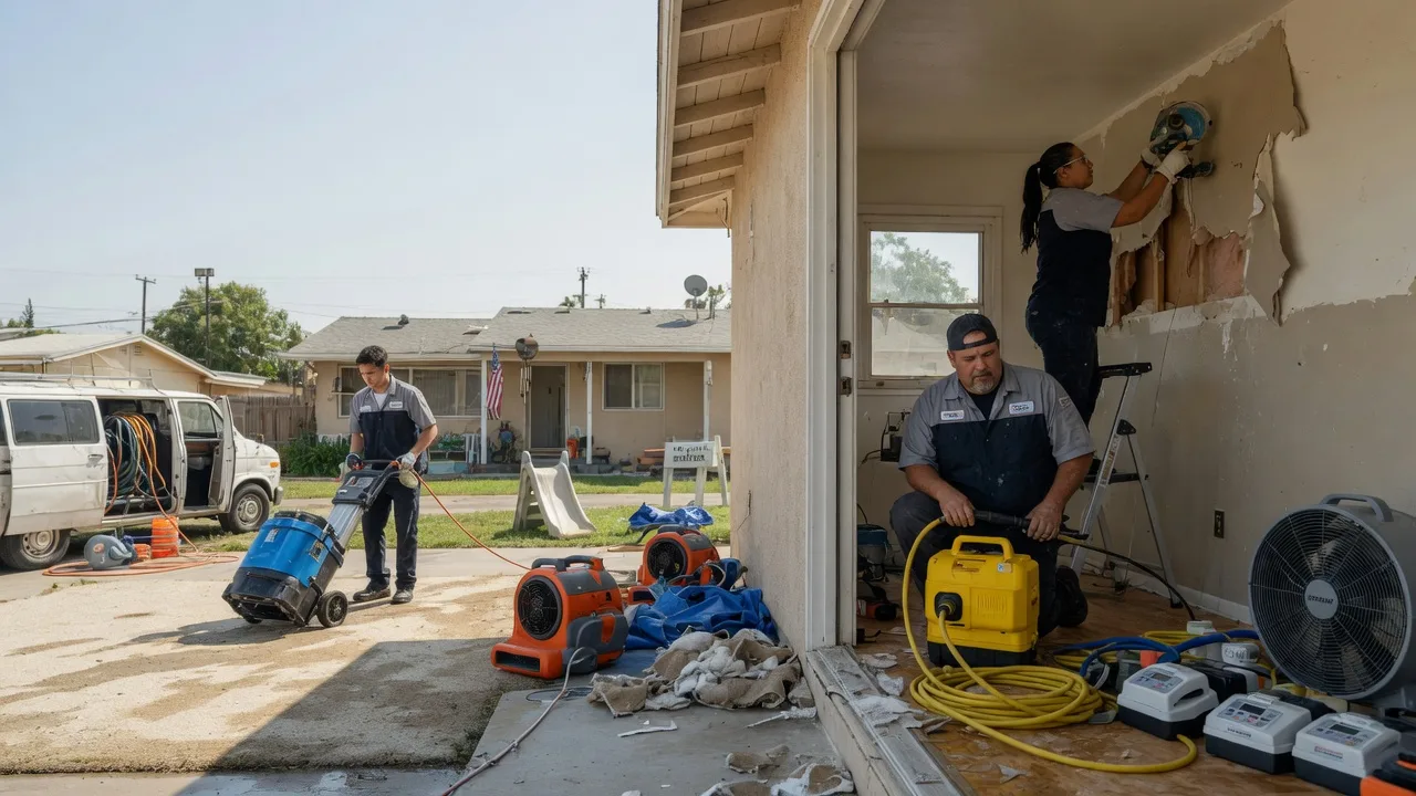 Water Damage Restoration in Drumright, OK near me